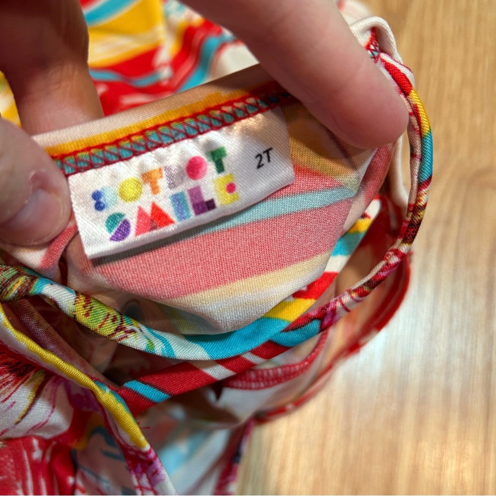 Dot Dot Smile‎ tropical floral dress 2T - Picture 4 of 4